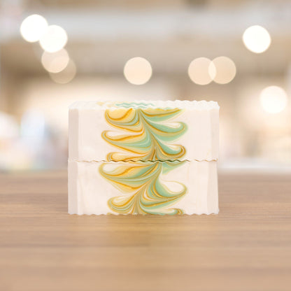 Lemongrass + Eucalyptus Shea Butter Soap