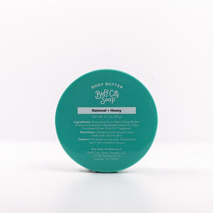 Oatmeal + Honey Body Butter